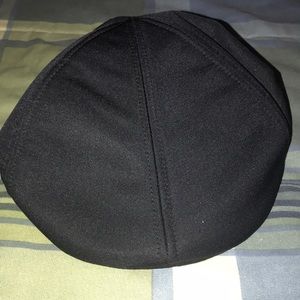 Black Paperboy Style Hat